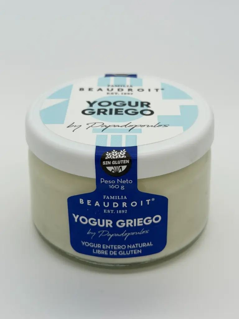 Yogur natural estilo griego - 160 gr / Pack x 6 unidades 