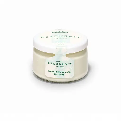 [112021] Yogur descremado natural x 6 unidades. Libre de gluten.