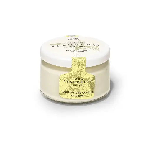 [112056] Yogurt entero con vainilla Bourbon x 6 unidades. Libre de gluten.