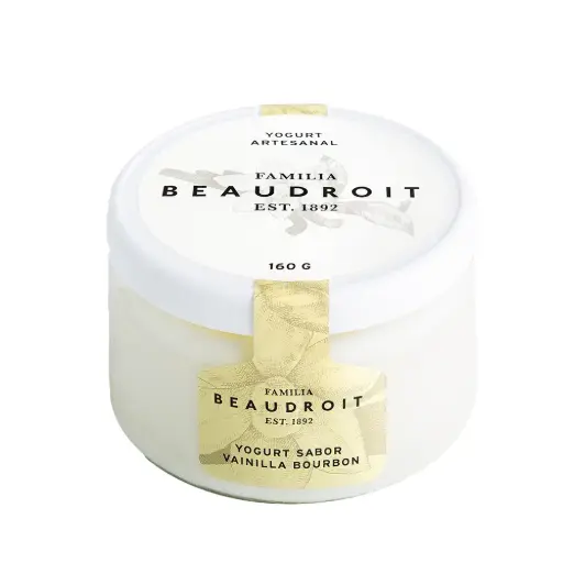 [112056] Yogurt entero con vainilla Bourbon x 6 unidades. Libre de gluten.