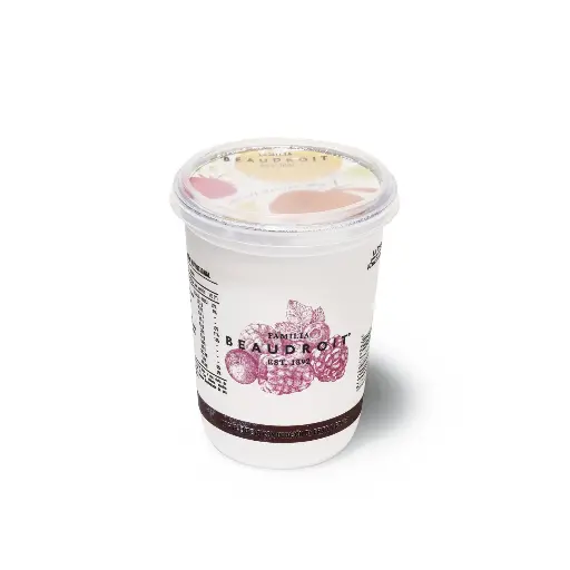 [4152] Yogur entero frutos rojos - 400 gr