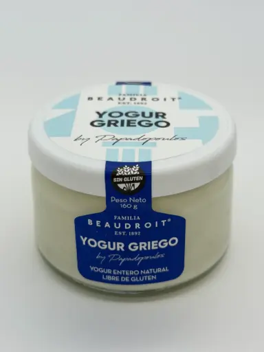 [112059] Yogur natural estilo griego - 160 gr / Pack x 6 unidades 